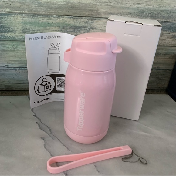 Tupperware Exclusive Insulated Thermal Bottle New - Picture 1 of 10